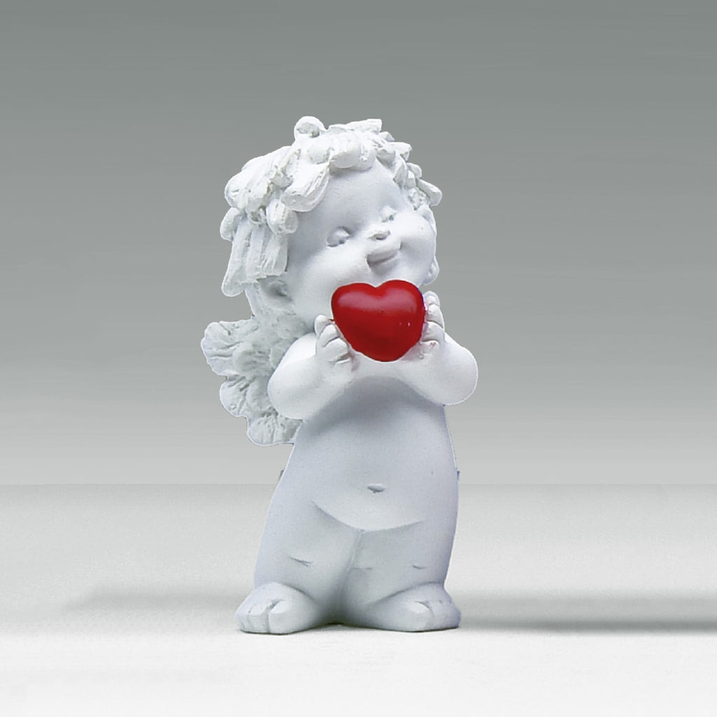 Igor mit Spruch Glück, Liebe, Geschenk - Mein Herz für Dich! Mit Herz stehend