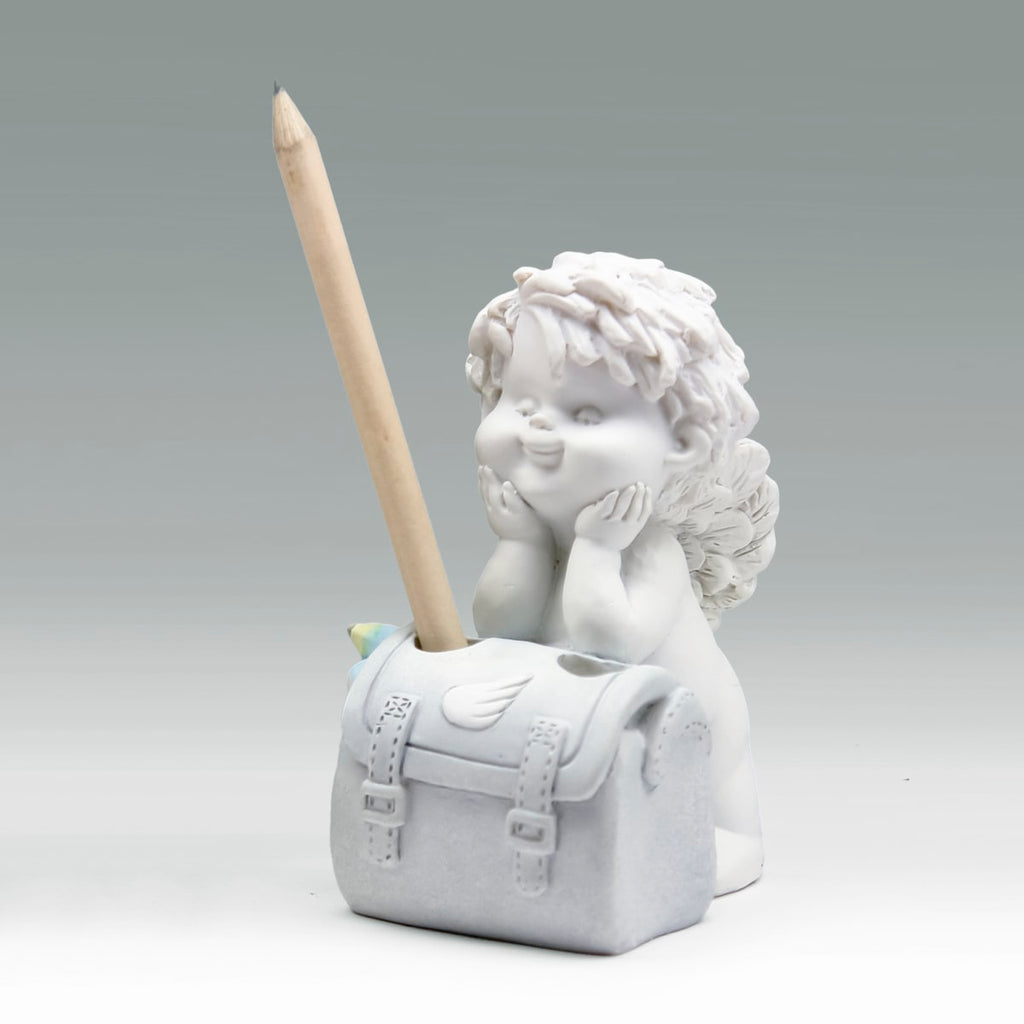 Igor mit Schultasche - mit blauer Schultasche