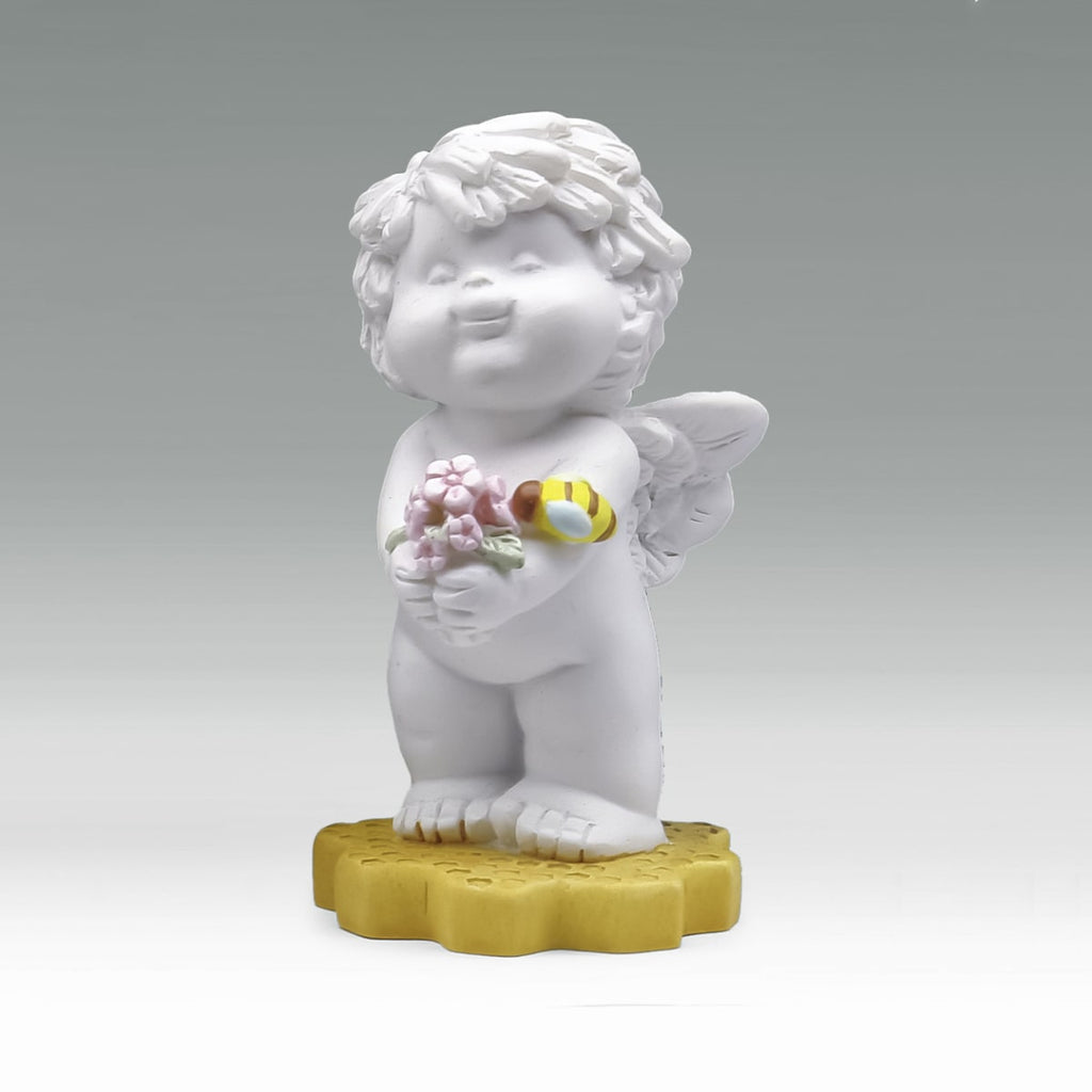 Igor mit fleissigen Bienen Size S - stehend mit Blumenstrauss und Biene