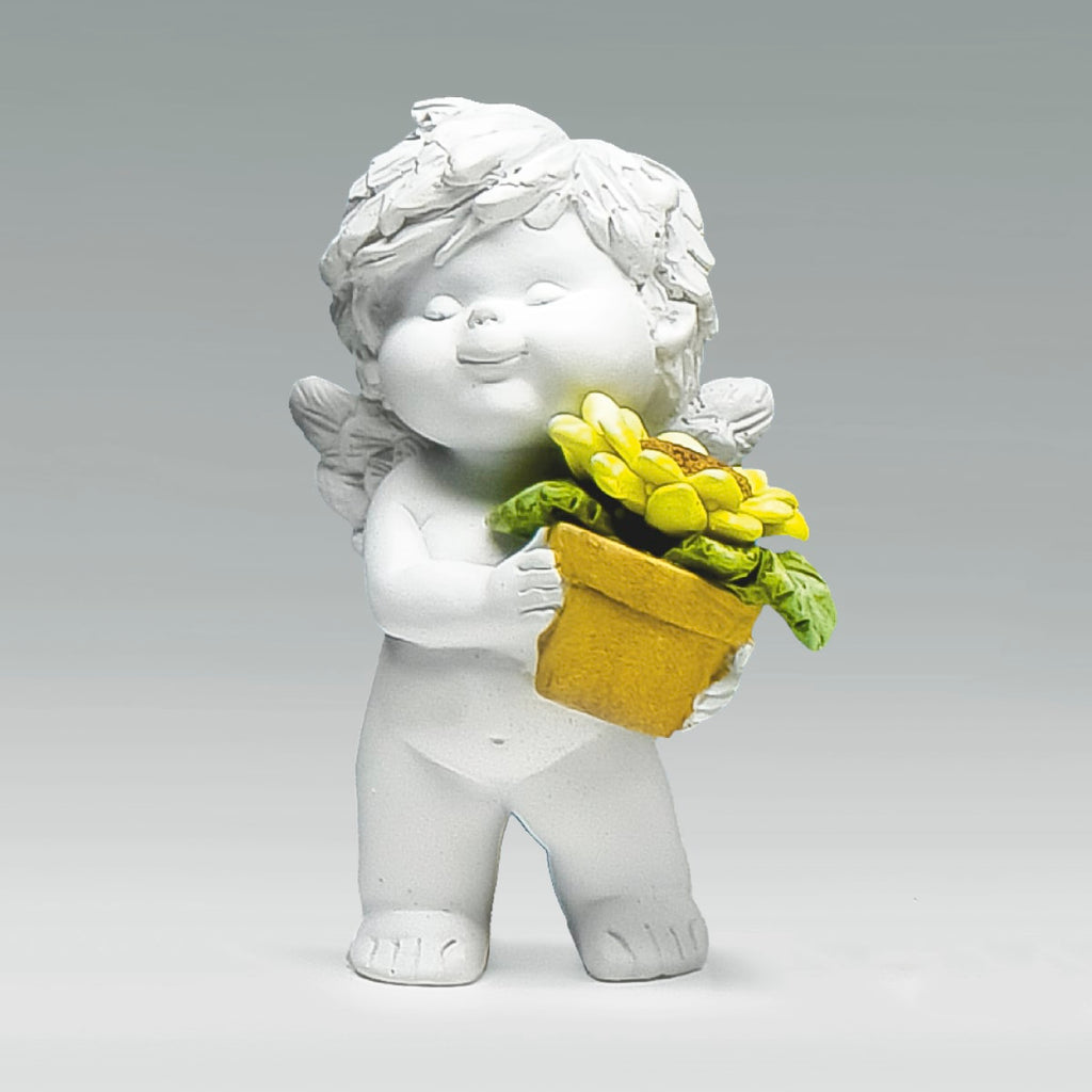 Igor mit Sonnenblume Size M - mit Blumentopf