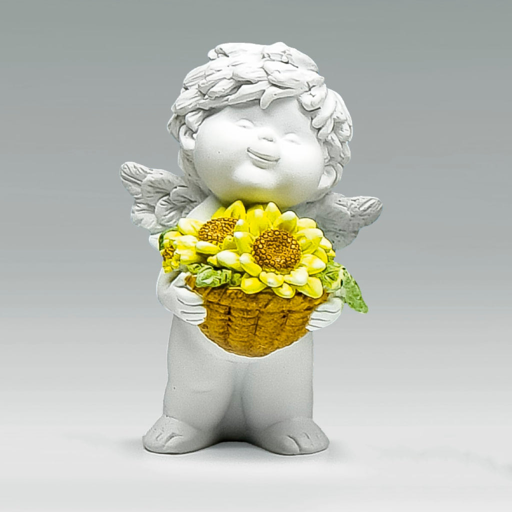 Igor mit Sonnenblume Size M - mit Blumenkorb