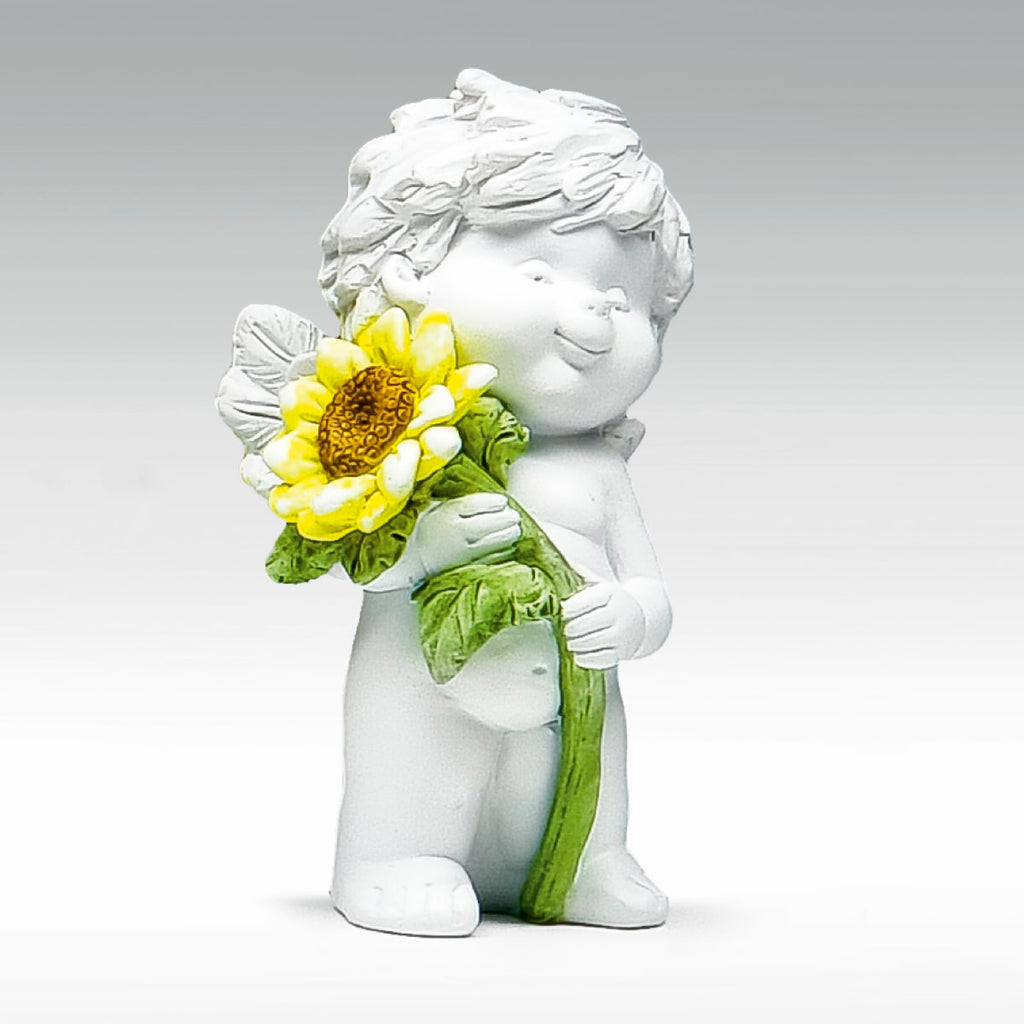 Igor mit Sonnenblume Size M - mit Sonnenblume rechts haltend