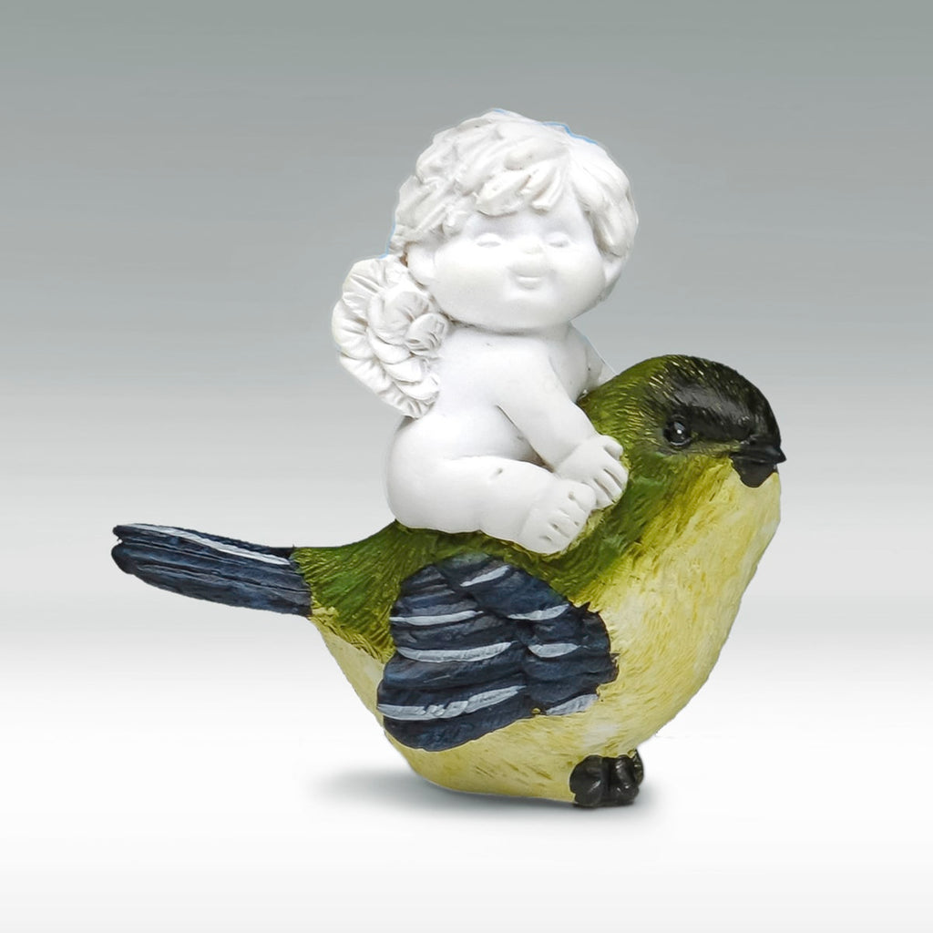 Igor auf Vogel - nach rechts schauend, dunkler Flügel