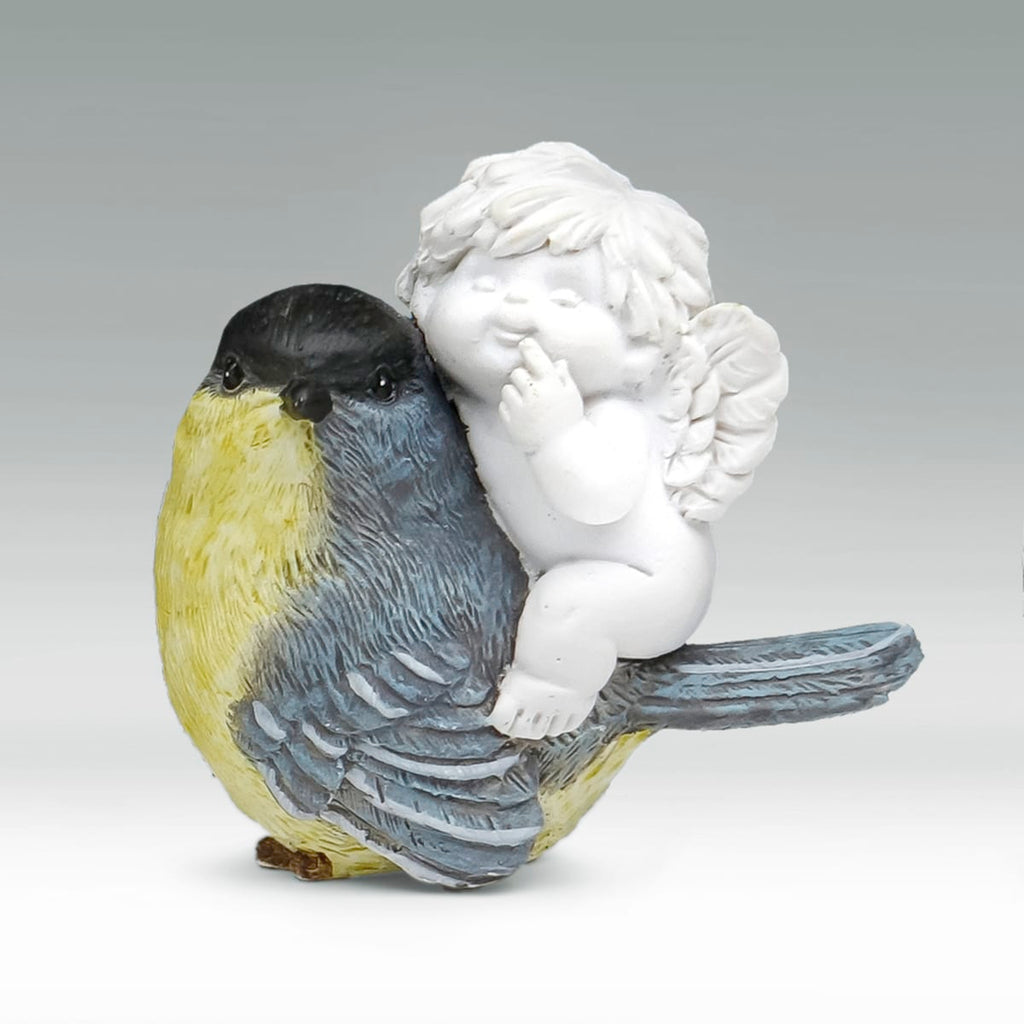 Igor auf Vogel - nachdenklich nach links schauend, heller Flügel