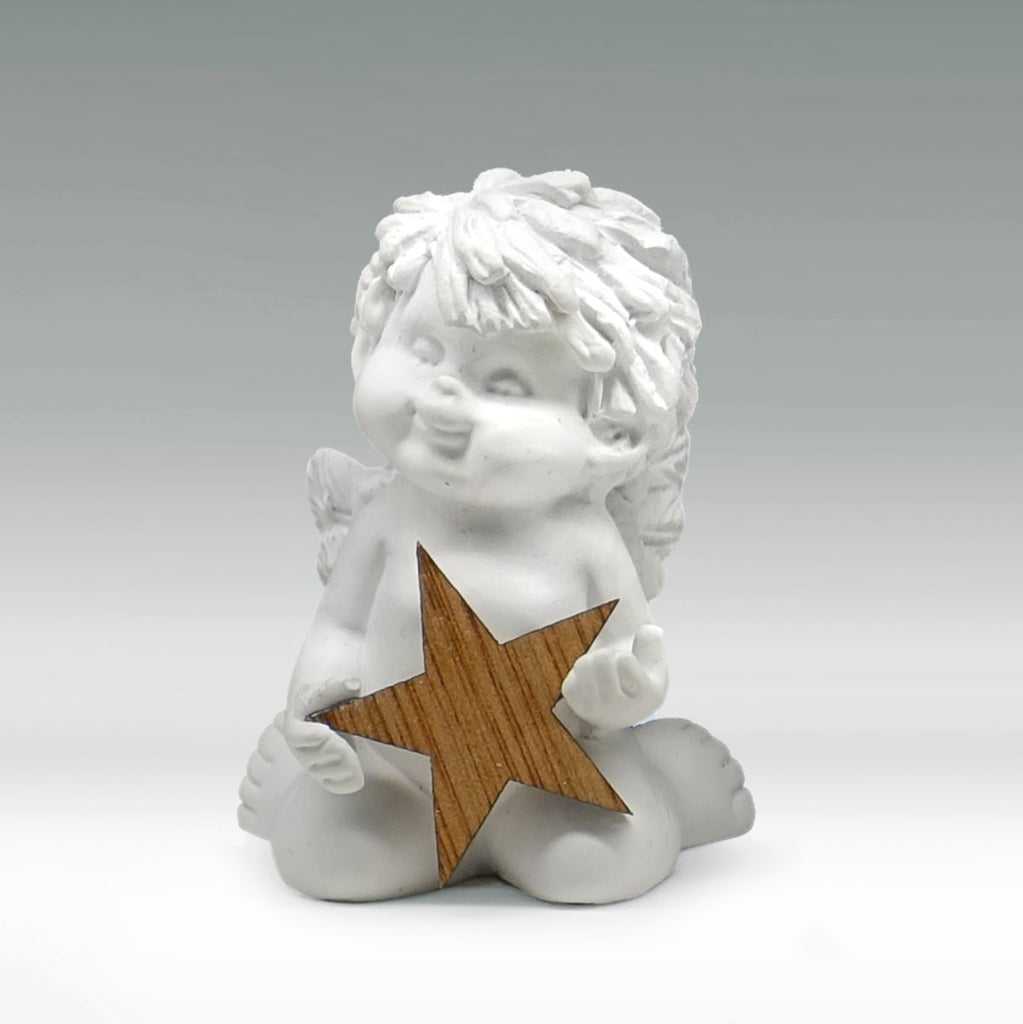 Igor mit Holzstern Size S - kniend mit Holzstern